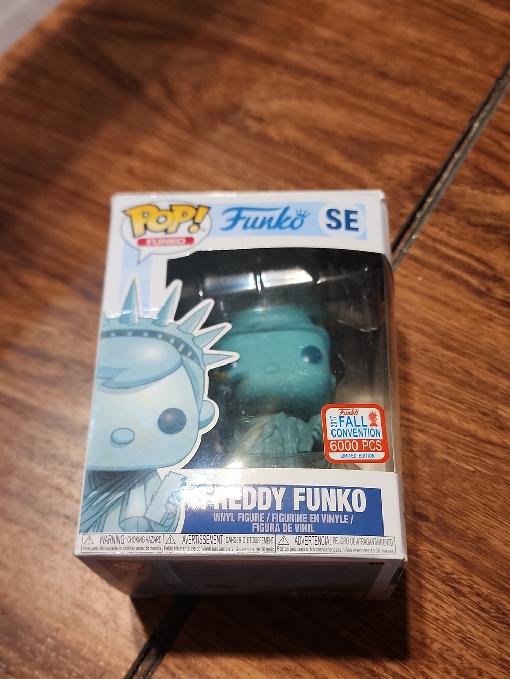 Funko Freddy Funko Statue of Liberty Vinyl Figure - Teal